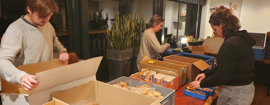 eindejaarspakketten voor personeel Infrabel
